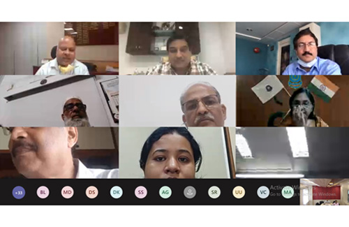 Virtual open house Customs meet held by GJEPC Jaipur
