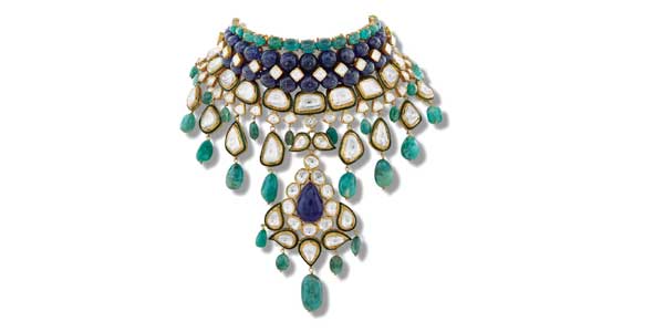 Jadau Necklace, House of Rose