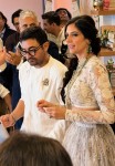 Aamir Khan and Gauri Spratt choose QWEEN-crafted ruby wedding rings